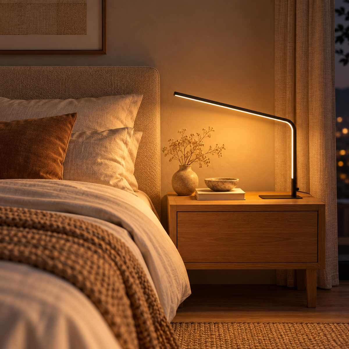 Lampe de Bureau à LED Minimaliste