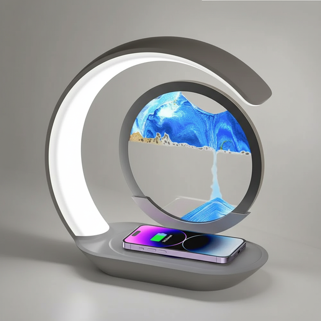 Lampe de Chevet Chargeur Induction