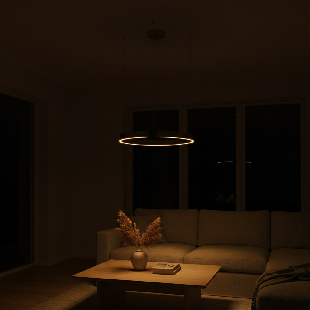 Suspension Luminaire Anneau LED