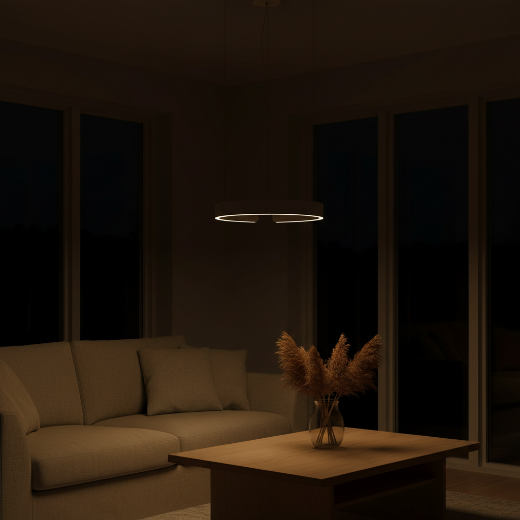 Suspension Luminaire Anneau LED