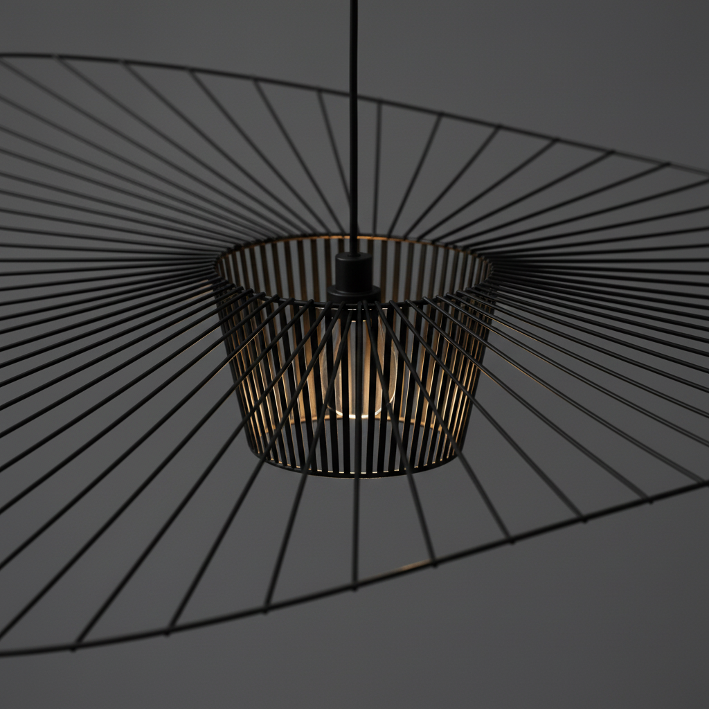 Suspension Chapeau Sculptée