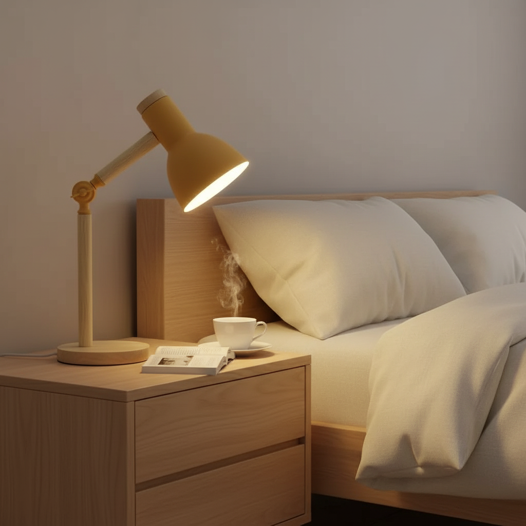 Lampe de Bureau Bois
