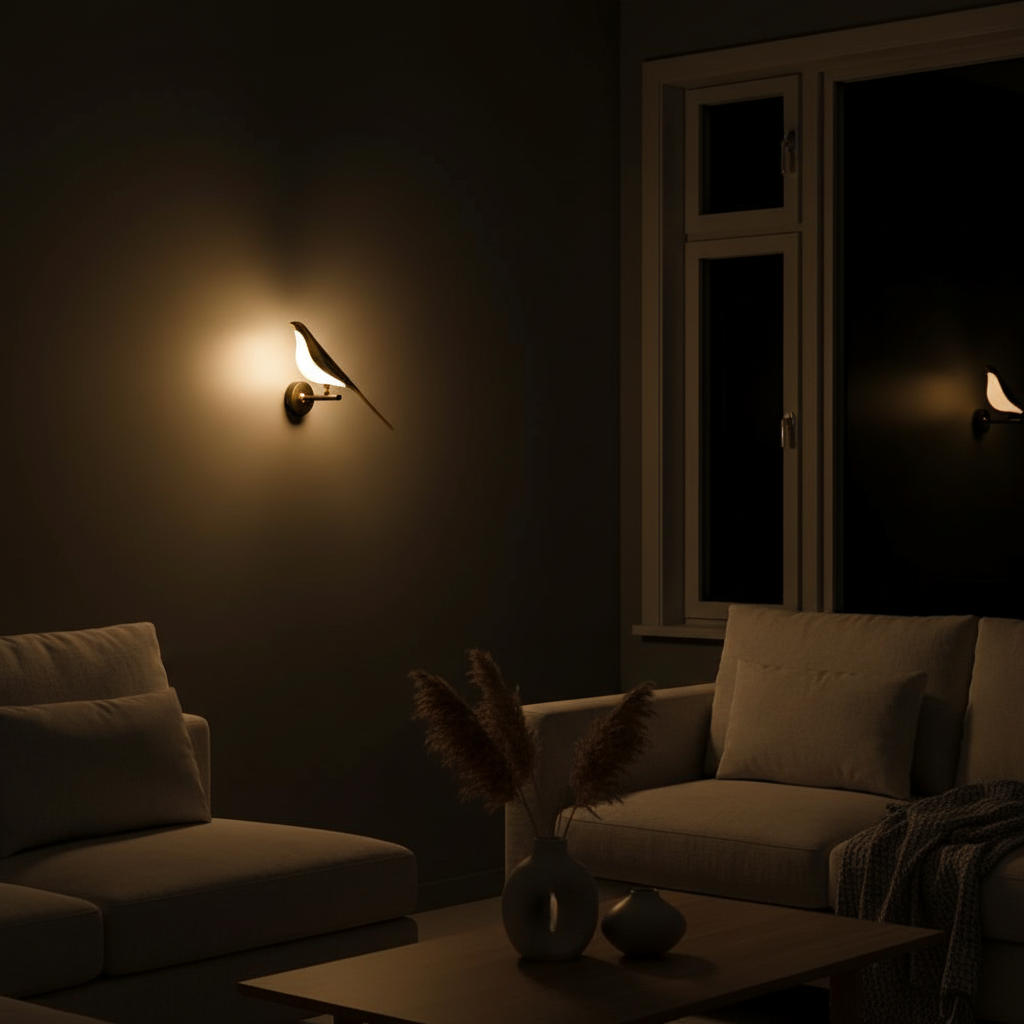Lampe de Chevet Oiseau