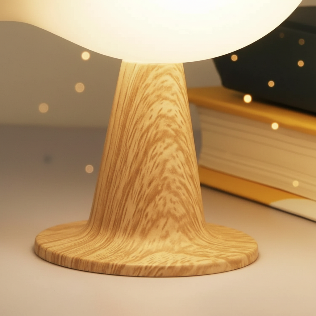 Lampe Oiseau Bois