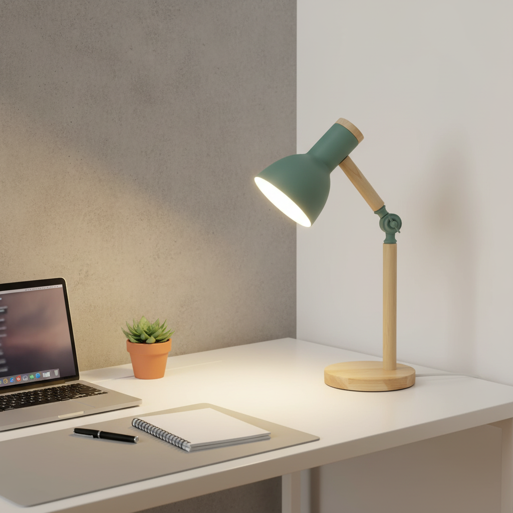 Lampe de Bureau Bois