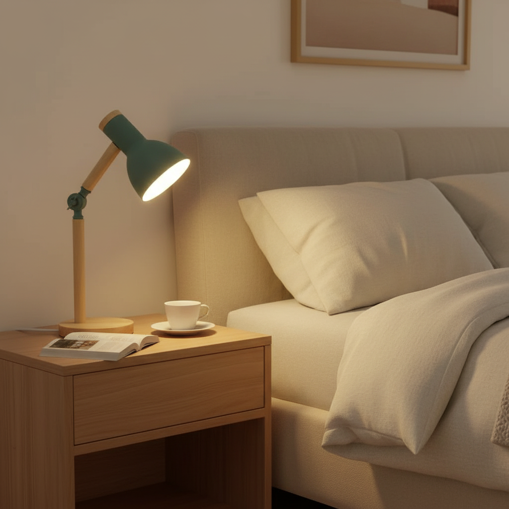 Lampe de Bureau Bois