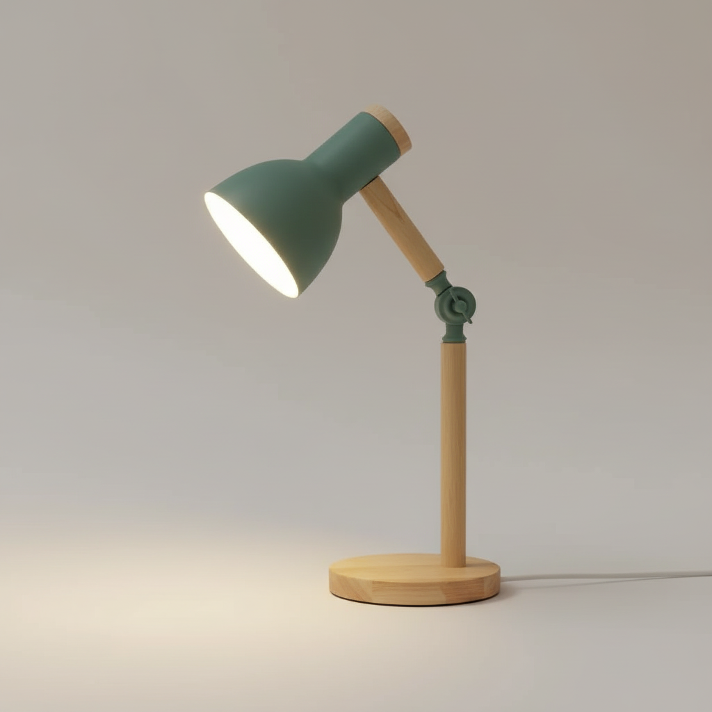 Lampe de Bureau Bois