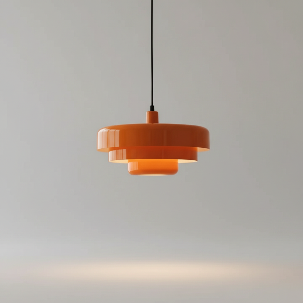 Plafonnier en Verre Vintage