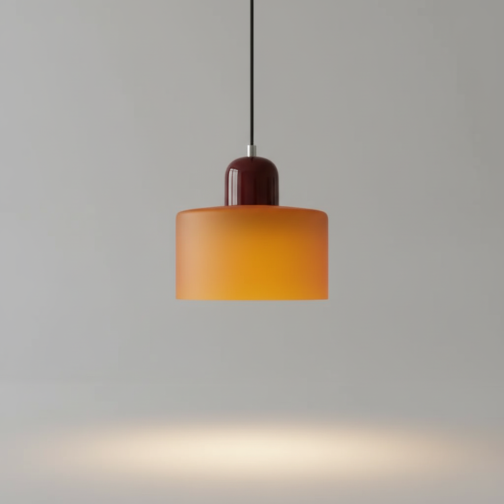 Suspension en Verre Vintage