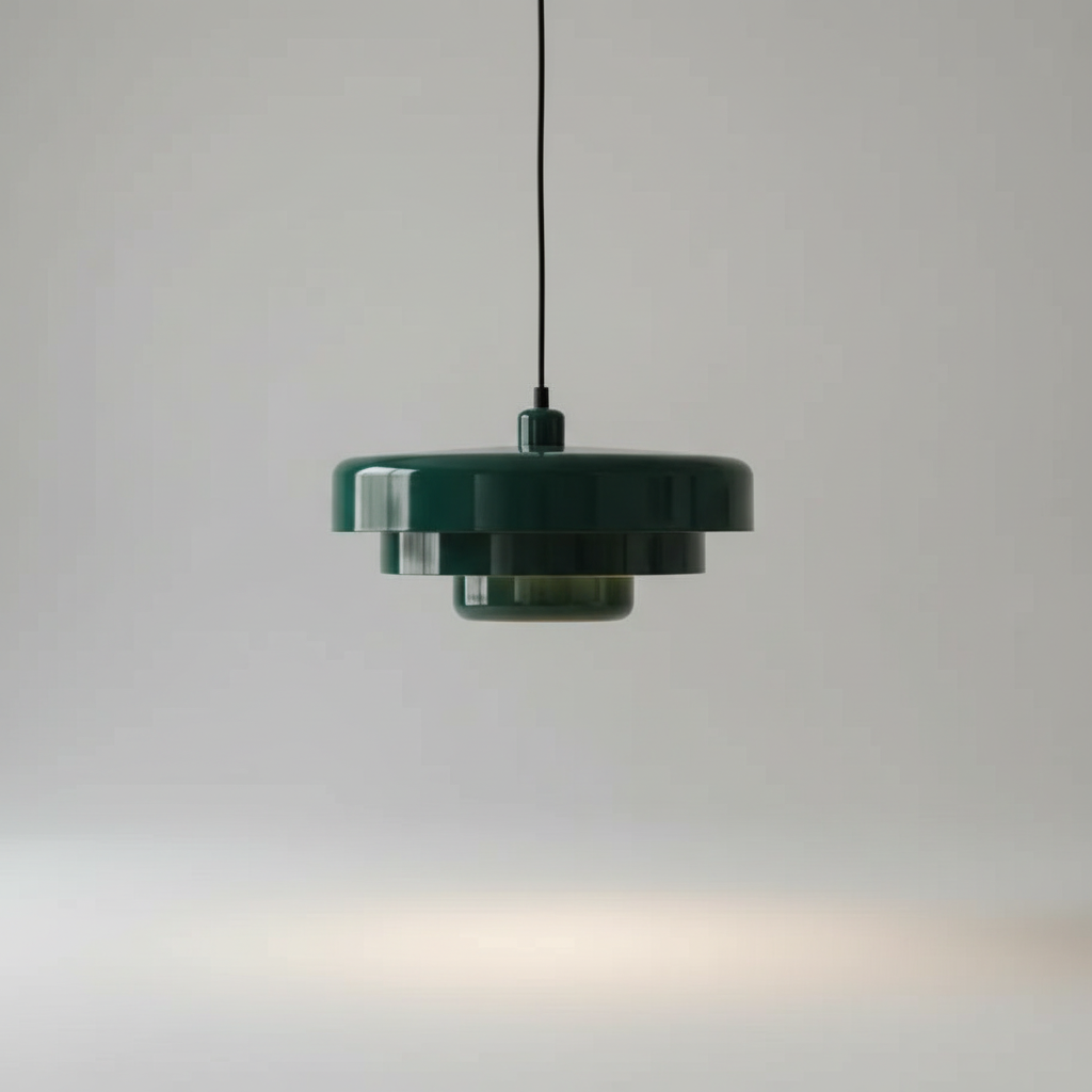 Plafonnier en Verre Vintage