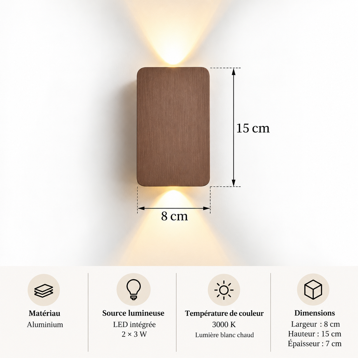 Applique LED