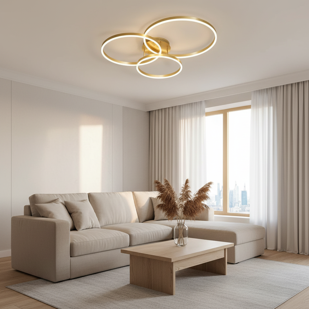 Plafonnier Design Salon