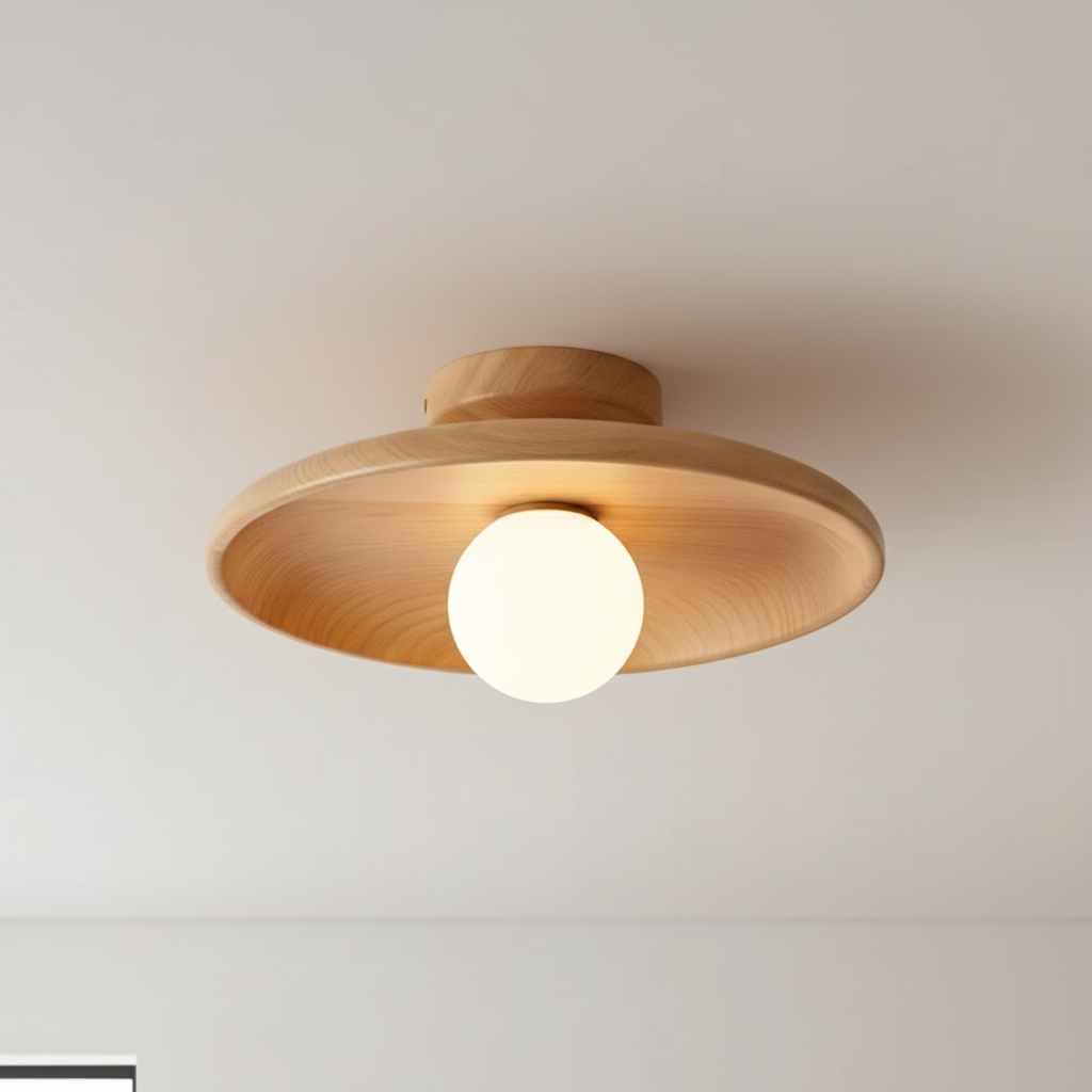 Plafonnier en Bois
