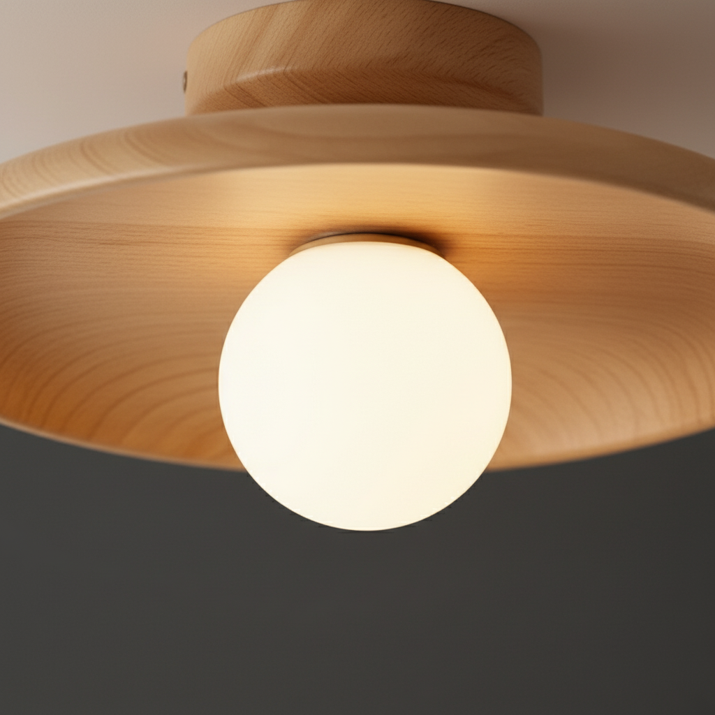 Plafonnier en Bois