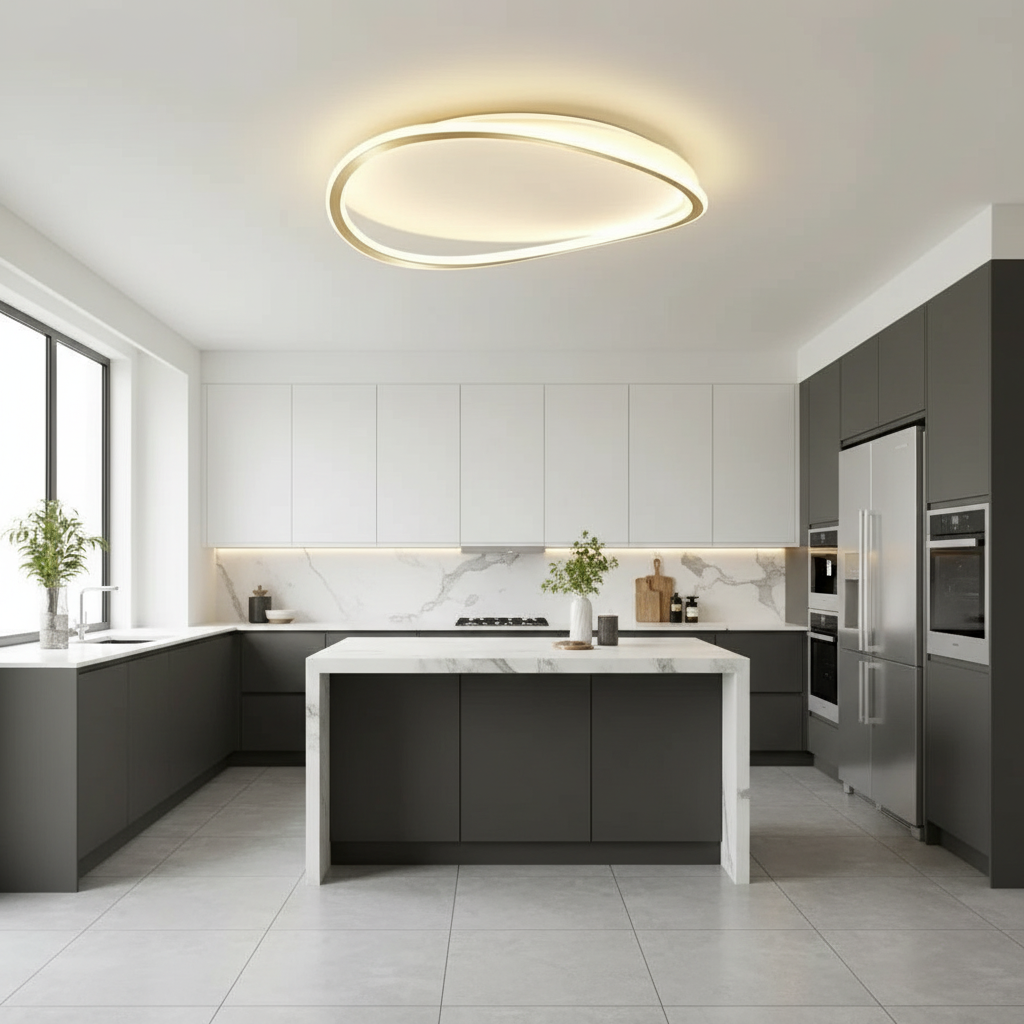 Plafonnier Minimaliste Aluminium Premium