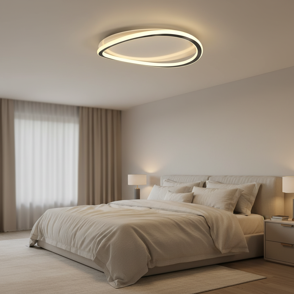 Plafonnier Minimaliste Aluminium Premium