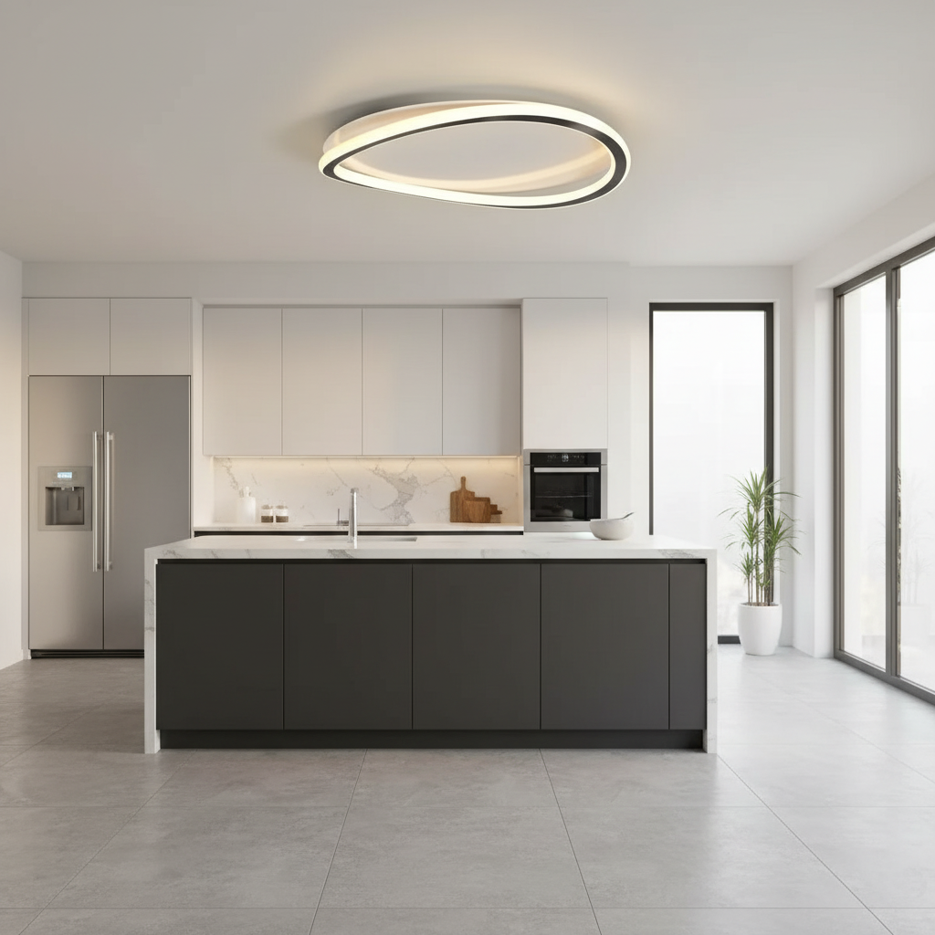 Plafonnier Minimaliste Aluminium Premium