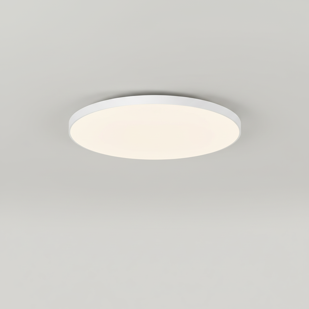 Plafonnier LED Design Arrondi et Plat