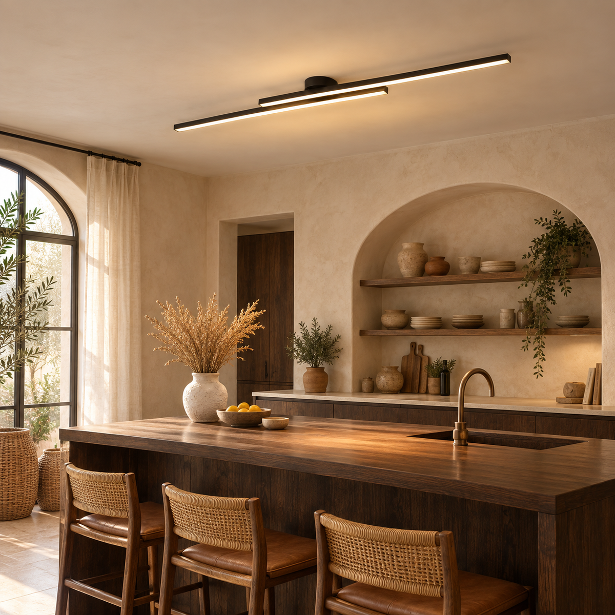 Plafonnier Linéaire LED