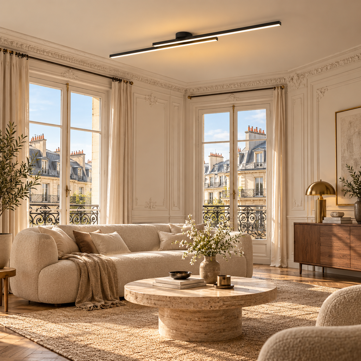 Plafonnier Linéaire LED