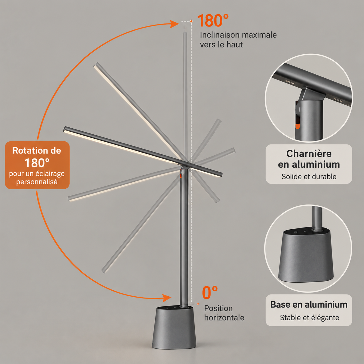 Lampe Design de Bureau