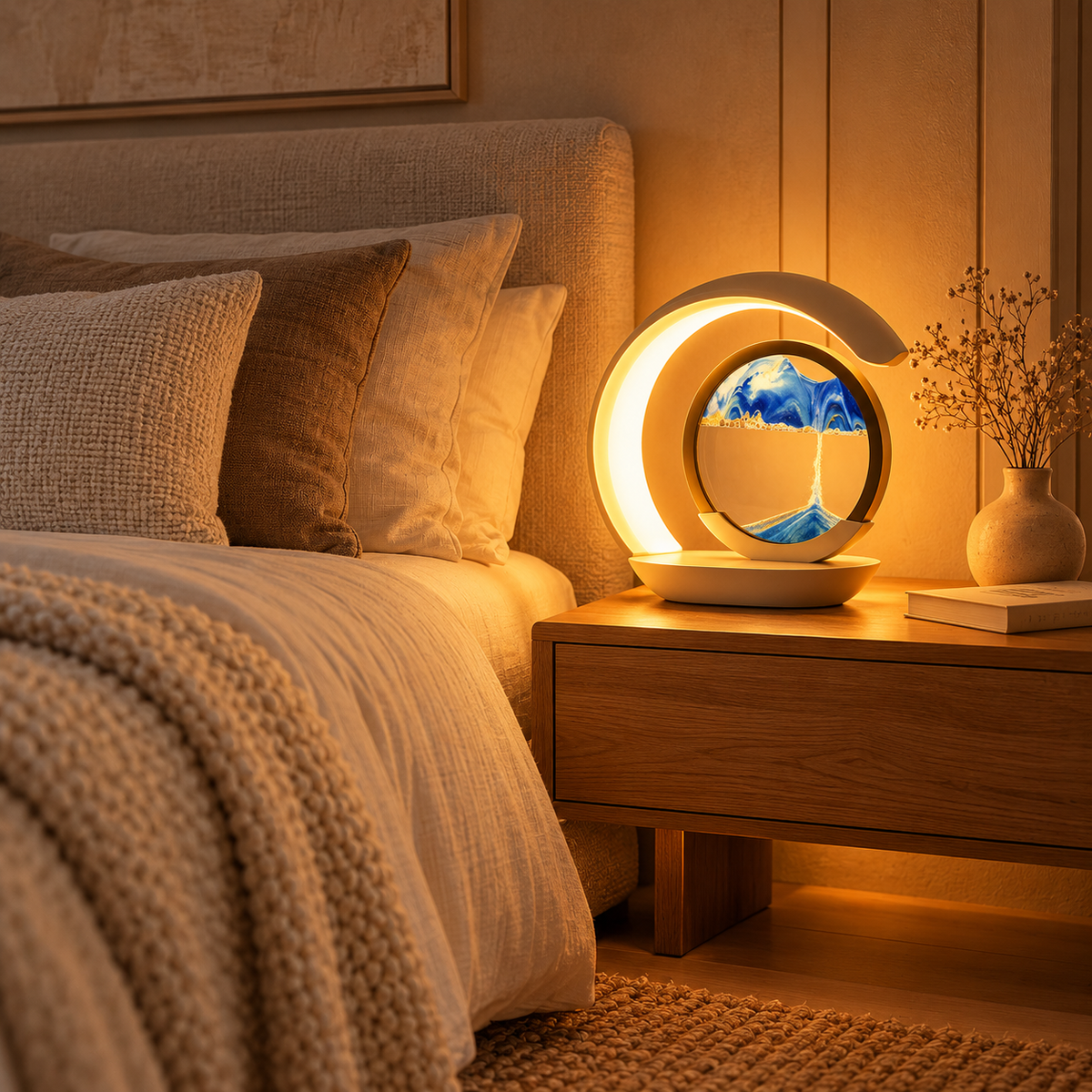 Lampe de Chevet Chargeur Induction
