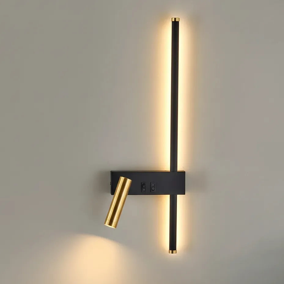 Applique Murale LED Chambre Simple - Droite / Naturelle