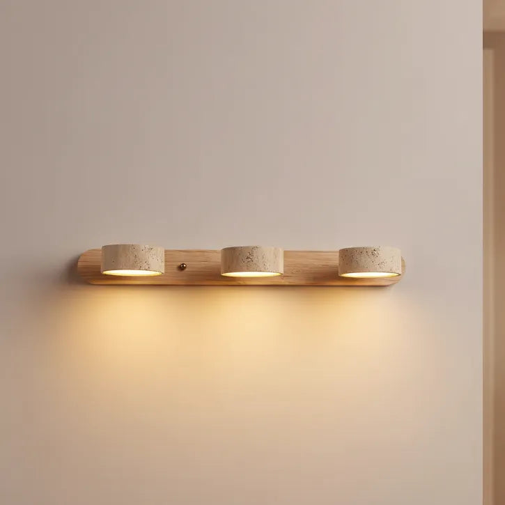 Applique Murale Travertin Bois Clair (par 3)