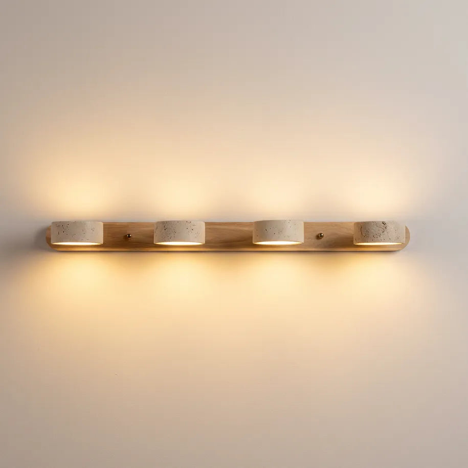 Applique Murale Travertin Bois Clair (par 4)