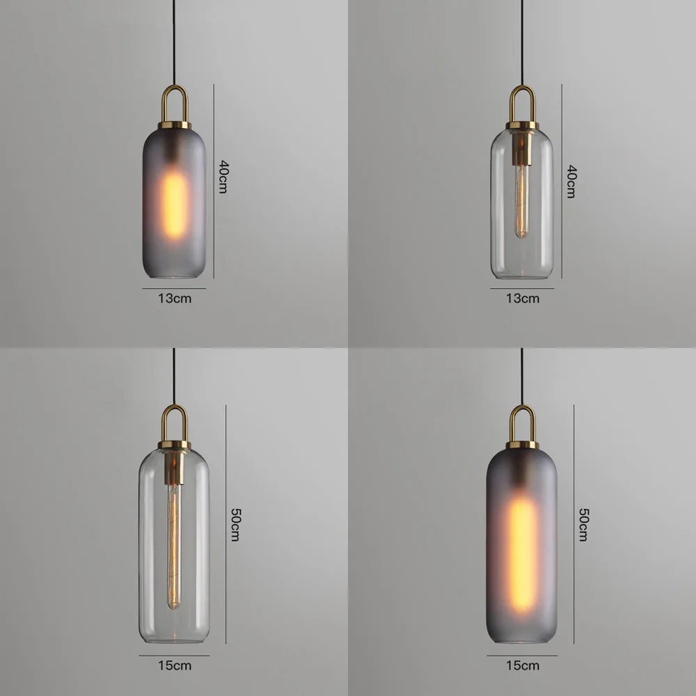 Suspension Globe Verre Nordique