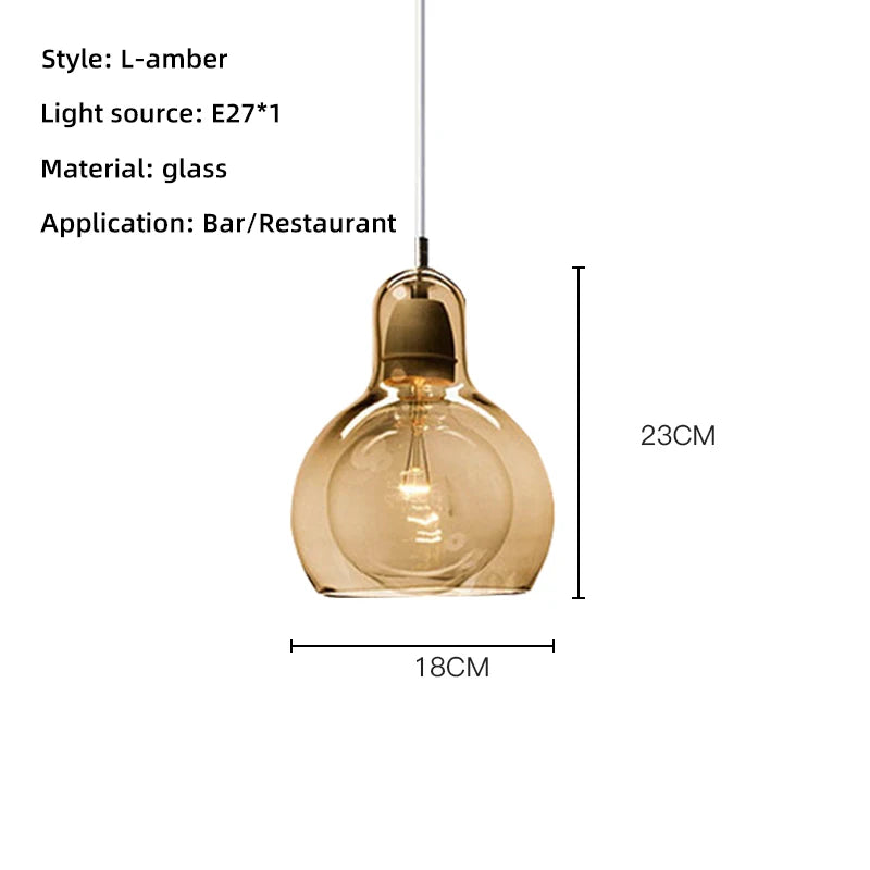 Suspension Globe Rétro