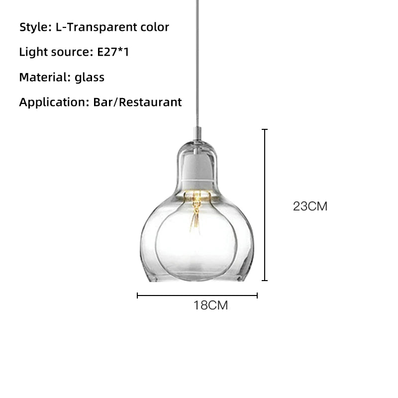 Suspension Globe Rétro