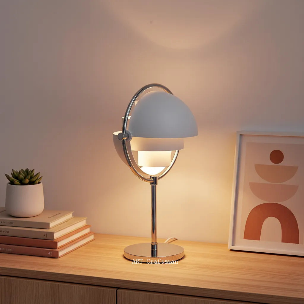 Lampe Art Déco Blanc