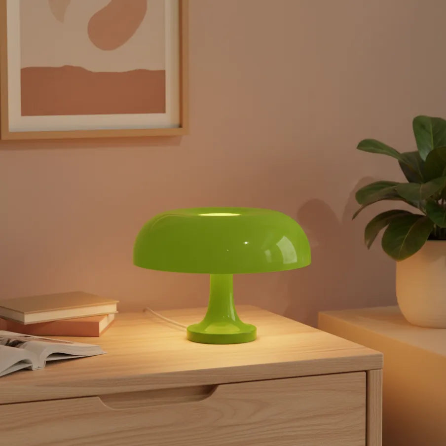 Lampe Champignon Design Vert