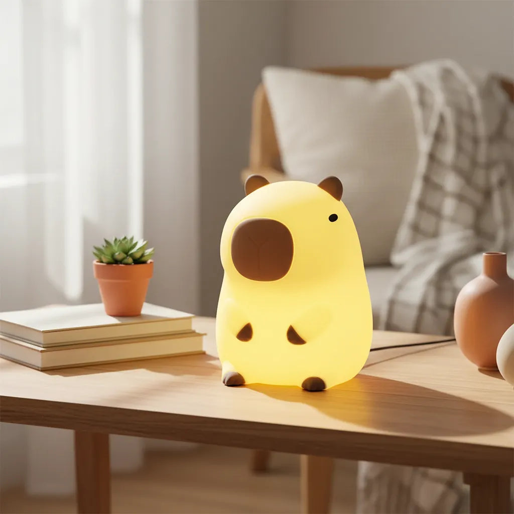 Lampe Chevet Enfant Capybara