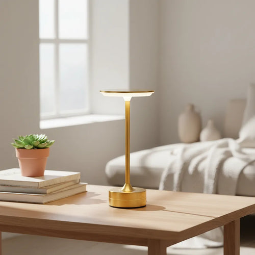 Lampe Chevet Tactile Or