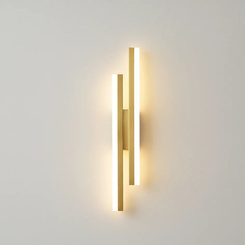 Lampe Design Murale Doré (Côté Droit)