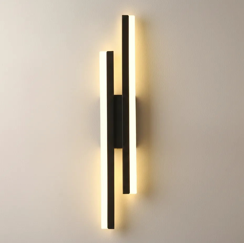 Lampe Design Murale Noir (Côté Droit)