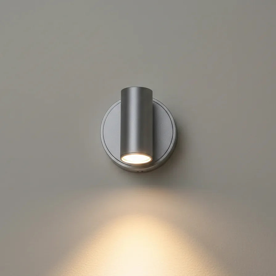 Lampe Murale Magnétique Argent