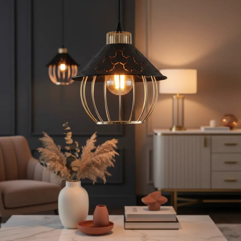 Lampe Suspension Industrielle Style 2