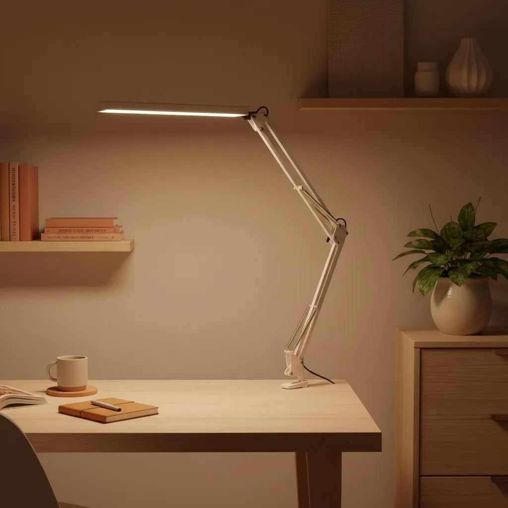 Lampe de Bureau Architecte Blanc