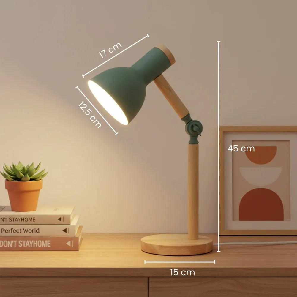 Lampe de Bureau Bois 