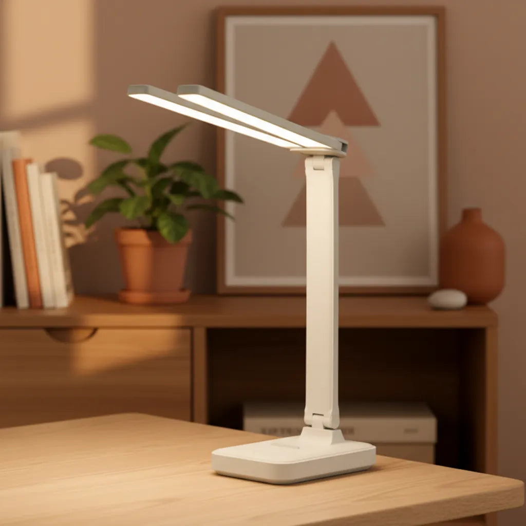 Lampe de Bureau Flexible Bleu