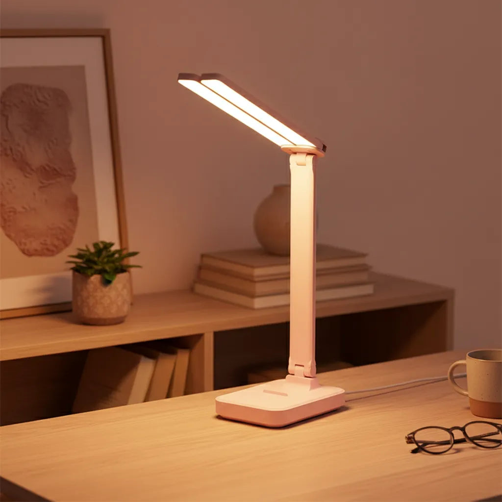 Lampe de Bureau Flexible Rose