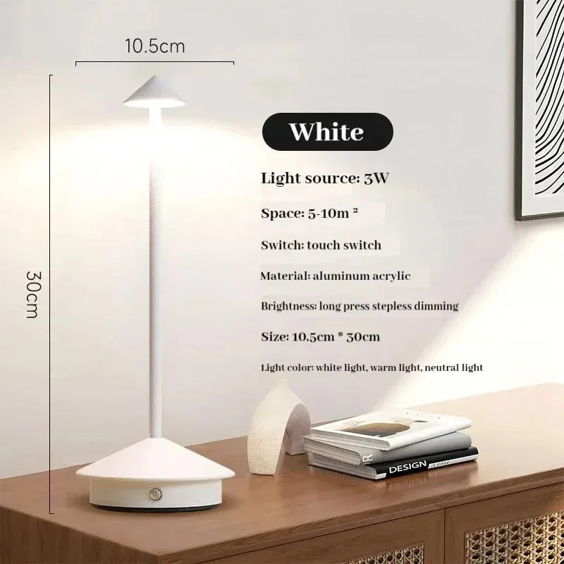 Lampe de Chevet Moderne Blanc
