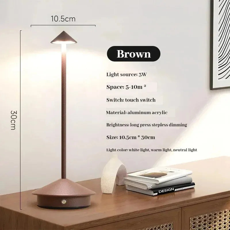 Lampe de Chevet Moderne Bois Clair