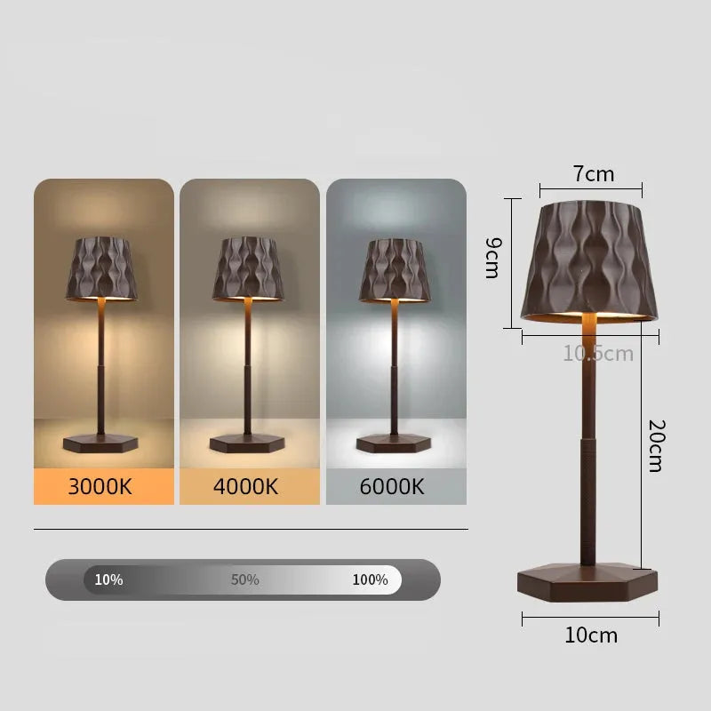 Lampe de Chevet Sans Fil Café