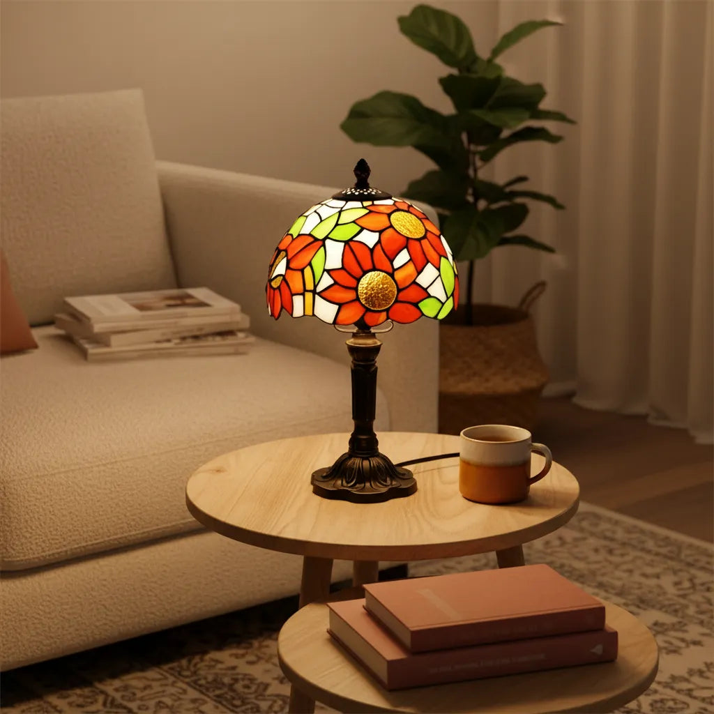 Lampe de Chevet Vintage Ancienne Or 1