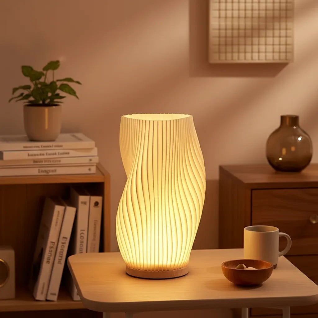 Lampe de Table Design Crème