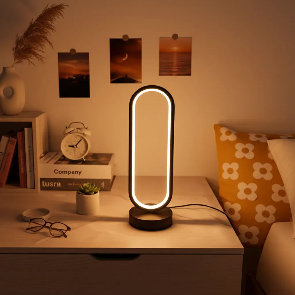 Lampe de Table Led Noir